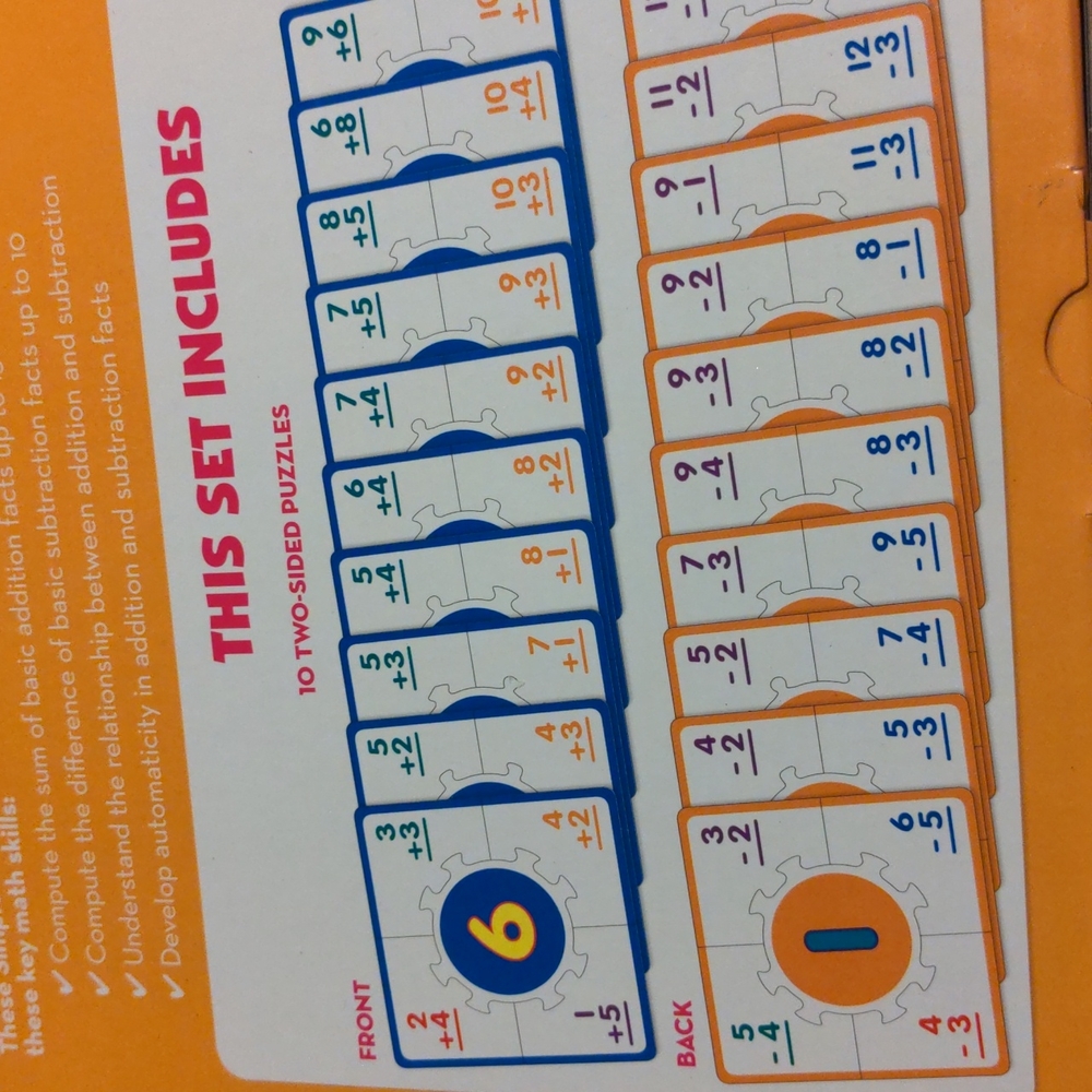 2x Math Learning Games Ages 5 & Up - Picture 11 of 12
